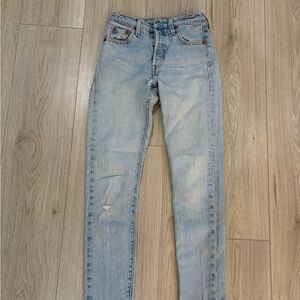 Levi's Women's Light Blue Skinny Jeans